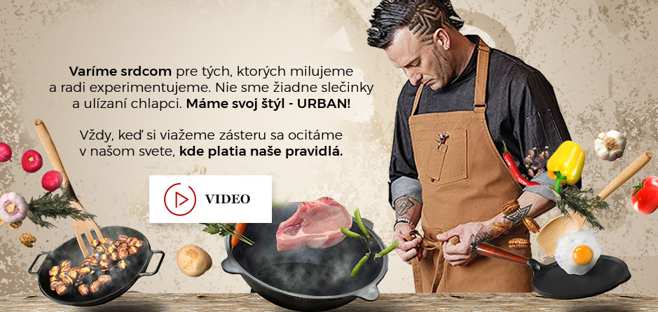 Vždy keď si viažeme zásteru, sa ocitáme v našom svete, kde platia naše pravidlá.